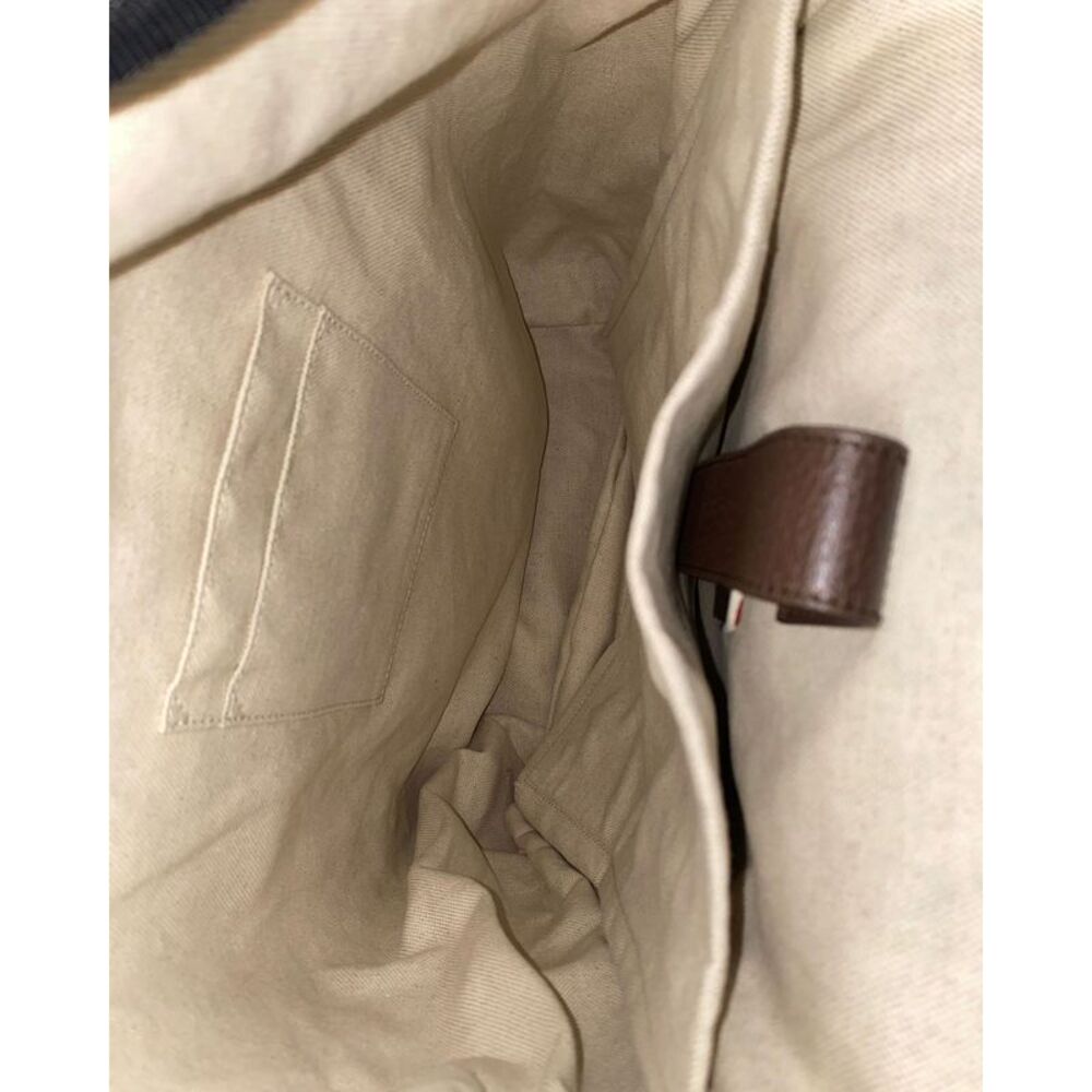 Gucci Courrier Soft GG Supreme Backpack in Brown Canvas - Picture 8 of 8